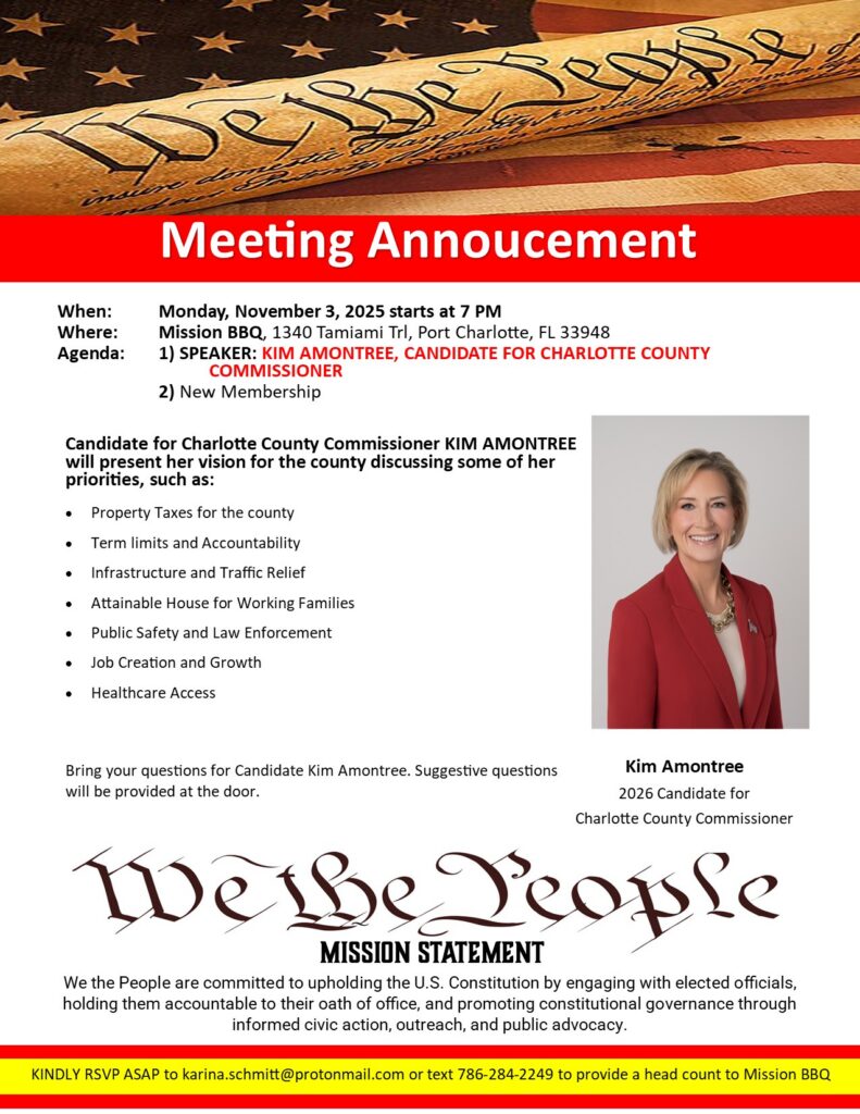 Meeting Announcement: November 3, 2025 Speaker november 3 2025 ma