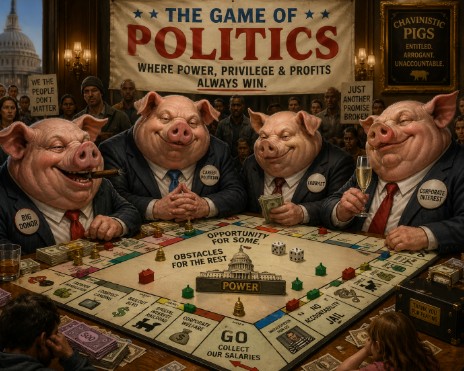 the game of politics and chauvinistic pigs 4 28 26