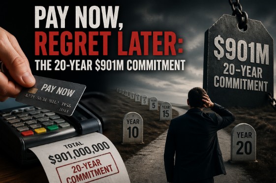 pay now regret later
