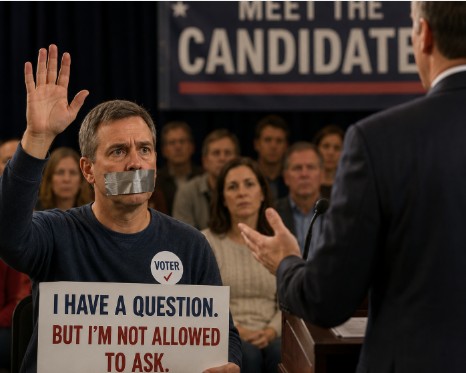 Silencing the Voters Violates Our Rights! 7 10 26 silence